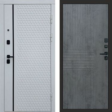 Дверь Termo-door Simple white Мастино бетон темный