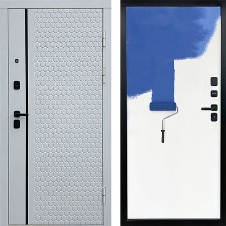Входная дверь Termo-door Simple white Под покраску