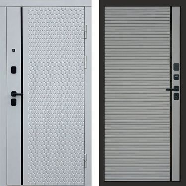 Дверь Termo-door Simple white Porte grey софт