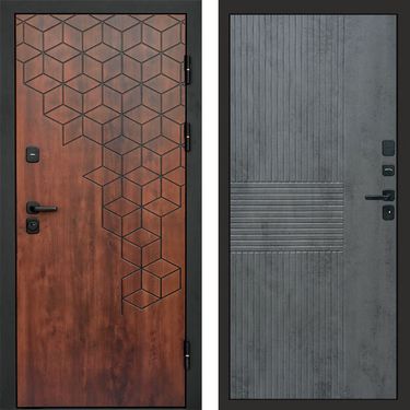 Дверь Termo-door Спейс дуб Мастино бетон темный