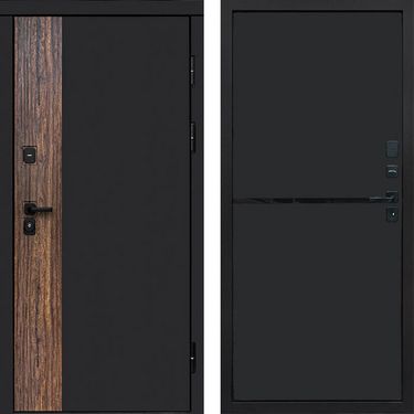 Дверь Termo-door Тор Нео black