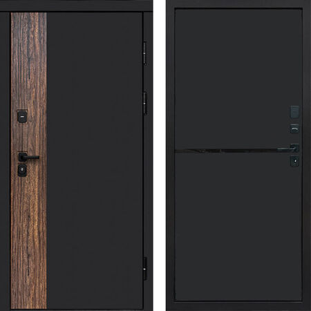 Входная дверь Termo-door Тор Нео black