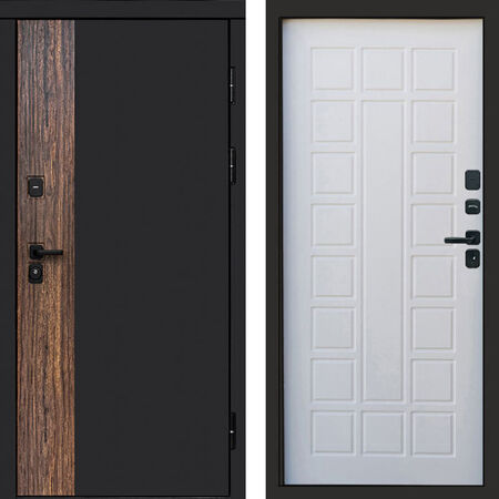 Входная дверь Termo-door Тор Престиж белое дерево