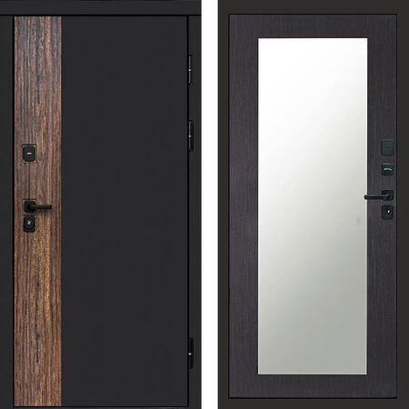 Входная дверь Termo-door Тор Зеркало триумф венге