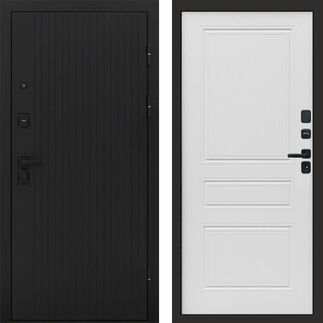 Входная дверь Termo-door Твист black Классика лиственница