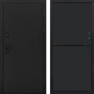 Входная дверь Termo-door Твист black Нео black
