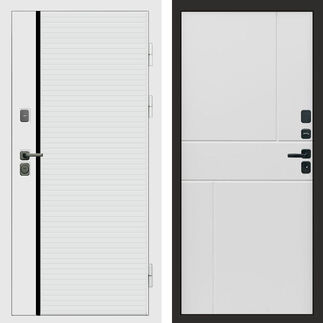 Входная дверь Termo-door White Line Горизонт белый