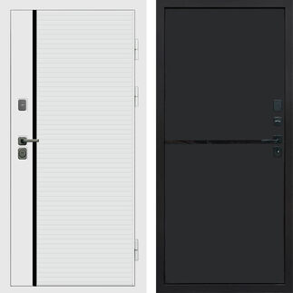 Входная дверь Termo-door White Line Нео black
