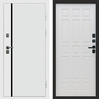 Входная дверь Termo-door White Line Спарта лиственница