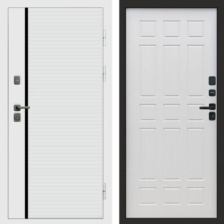 Входная дверь Termo-door White Line Спарта лиственница