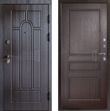 Входная дверь Termo-door Модена венге Классика в цвете венге