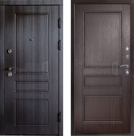 Входная дверь Termo-door Орегон венге Классика в цвете венге