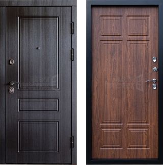 Входная дверь Termo-door Орегон венге Премиум в цвете орех