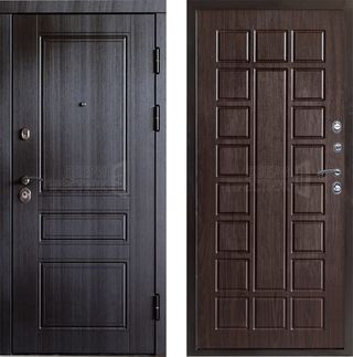 Входная дверь Termo-door Орегон венге Престиж в цвете венге