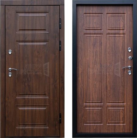 Входная дверь Termo-door Сибирь Термо премиум Премиум в цвете орех