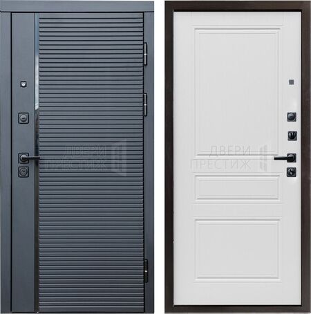 Входная дверь Termo-door Black Line Классика в цвете Лиственница