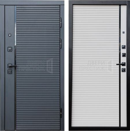 Входная дверь Termo-door Black Line porte white