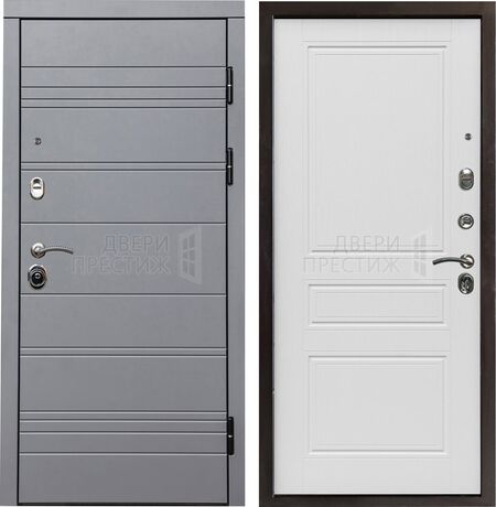 Входная дверь Termo-door Grey Line Классика в цвете Лиственница