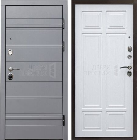 Входная дверь Termo-door Grey Line в цвете Лиственница премиум