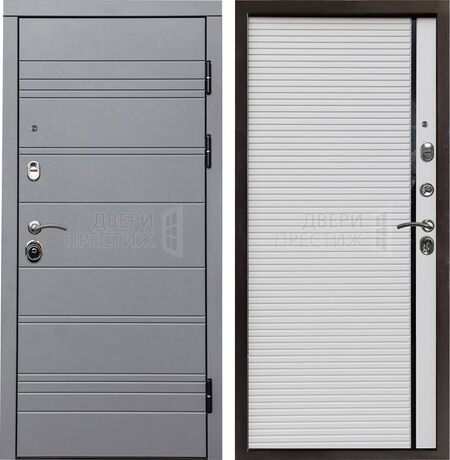 Входная дверь Termo-door Grey Line porte white