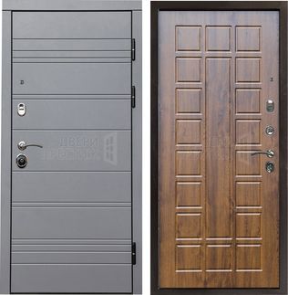 Входная дверь Termo-door Grey Line Престиж в цвете Дуб