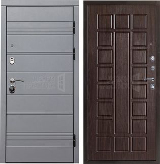 Входная дверь Termo-door Grey Line Престиж в цвете Венге