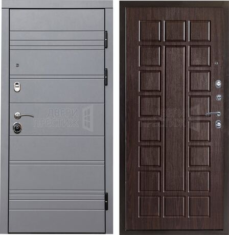 Входная дверь Termo-door Grey Line Престиж в цвете Венге