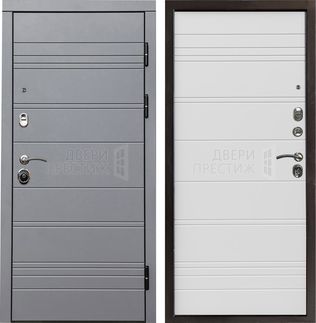 Входная дверь Termo-door Grey Line White line