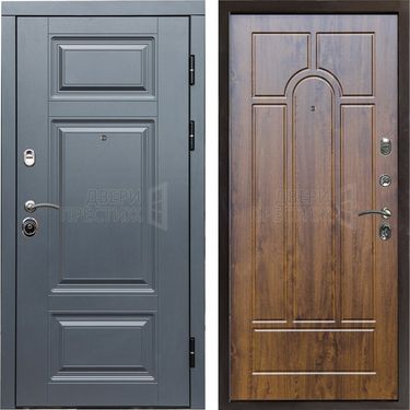 Дверь Termo-door Премиум Grey Арка в цвете Дуб