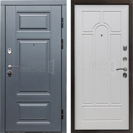 Входная дверь Termo-door Премиум Grey Арка в цвете Лиственница