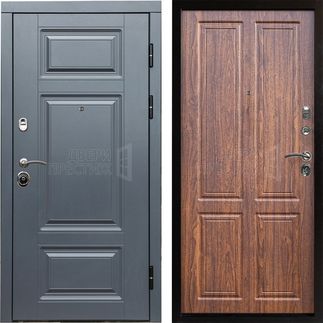Входная дверь Termo-door Премиум Grey в цвете Орех стандарт
