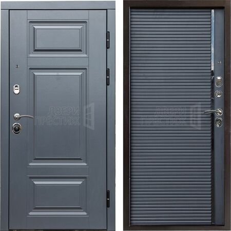 Входная дверь Termo-door Премиум Grey porte black