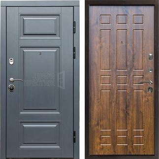 Входная дверь Termo-door Премиум Grey Спарта в цвете Дуб