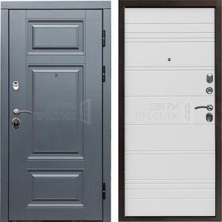 Входная дверь Termo-door Премиум Grey White line