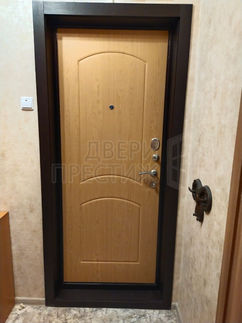 Дверь ReX 1A Дуб светлый - фото внутри
