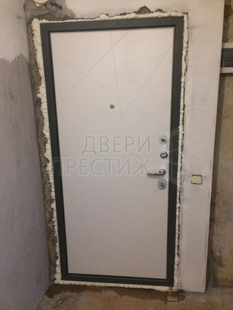 Дверь АСД Дуэт Б в цвете Белый матовый - фото внутри 2
