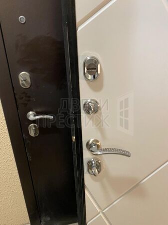 Дверь Termo-door Лучи бетон Лучи в цвете белый - фото внутри 4