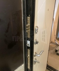 Дверь Termo-door Лучи бетон Лучи в цвете белый - фото внутри 5