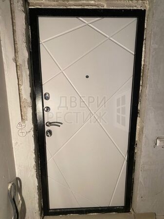Дверь Termo-door Лучи бетон Лучи в цвете белый - фото внутри