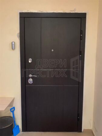 Дверь Termo-door Вертикаль венге - фото снаружи