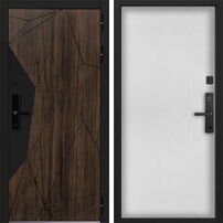 Дверь Command Doors Cyber Shelwood 00 Белый матовый