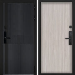 Дверь Command Doors Cyber matrix grey 00 Белая лиственница