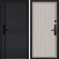 Дверь Command Doors Cyber matrix grey 00 Белая лиственница