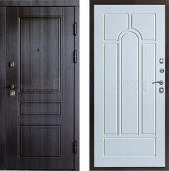 Дверь Termo-door Орегон венге Арка в цвете белое дерево