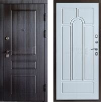 Дверь Termo-door Орегон венге Арка в цвете белое дерево