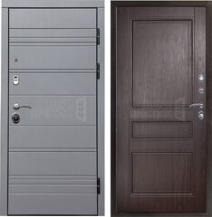 Дверь Termo-door Grey Line Классика в цвете Венге