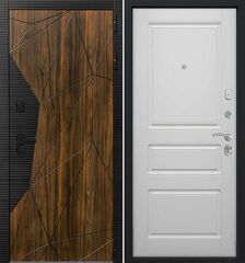 Дверь Command Doors Shellwood 02 Белый Матовый