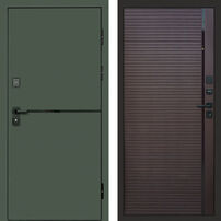 Дверь Termo-door Тренд грин Porte шоколад