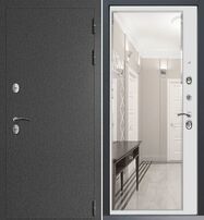 Дверь Command Doors Сибирь термо графит букле 116Z белый матовый