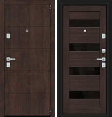 Дверь Браво Porta M 4.П23 Almon 28 и Wenge Veralinga